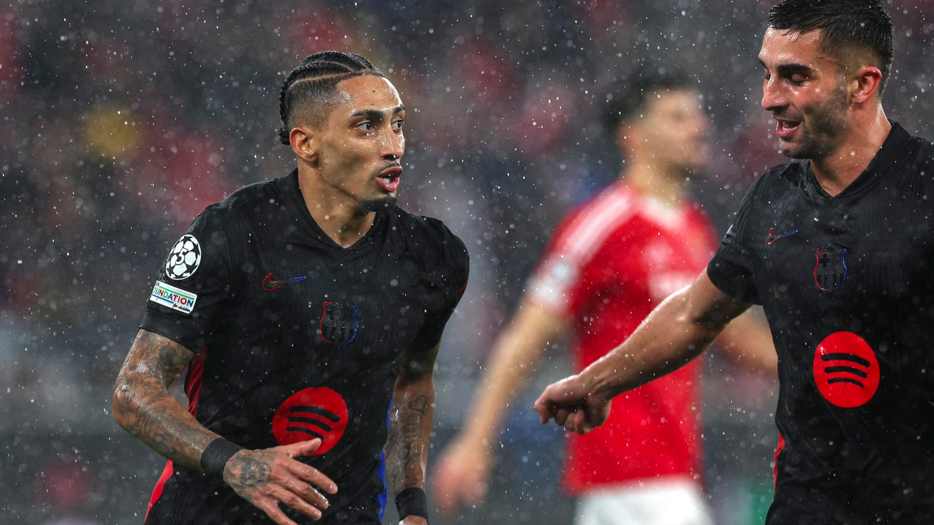 Raphinha Barcelona Barça Champions League