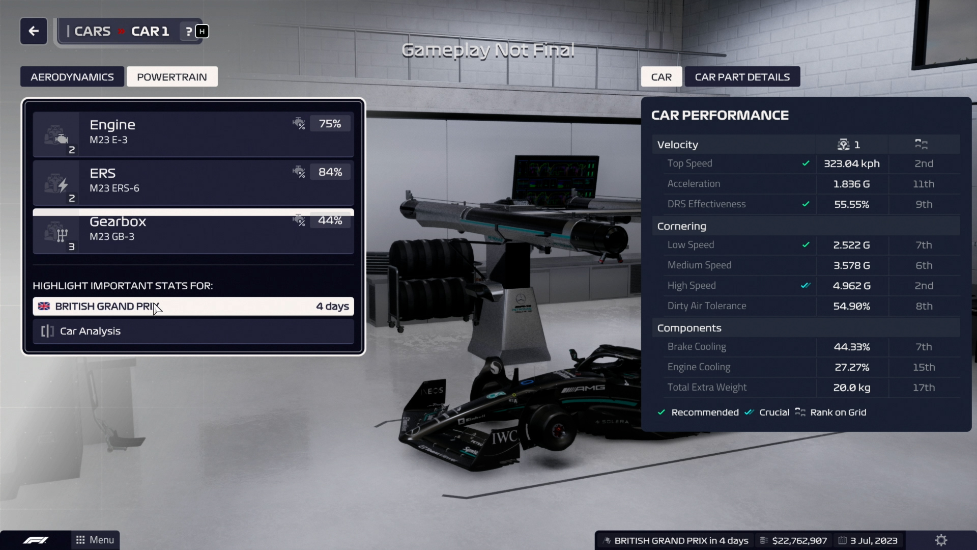 Mercedes F1 Manager
