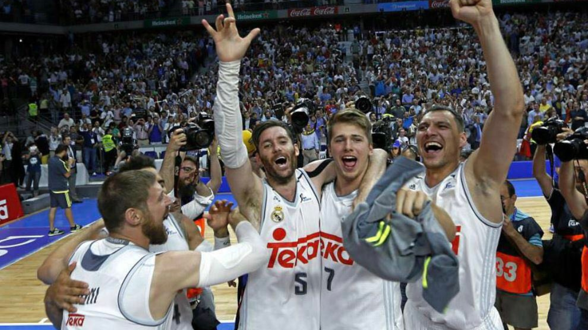 Rudy Fernández, Luka Doncic, Real Madrid