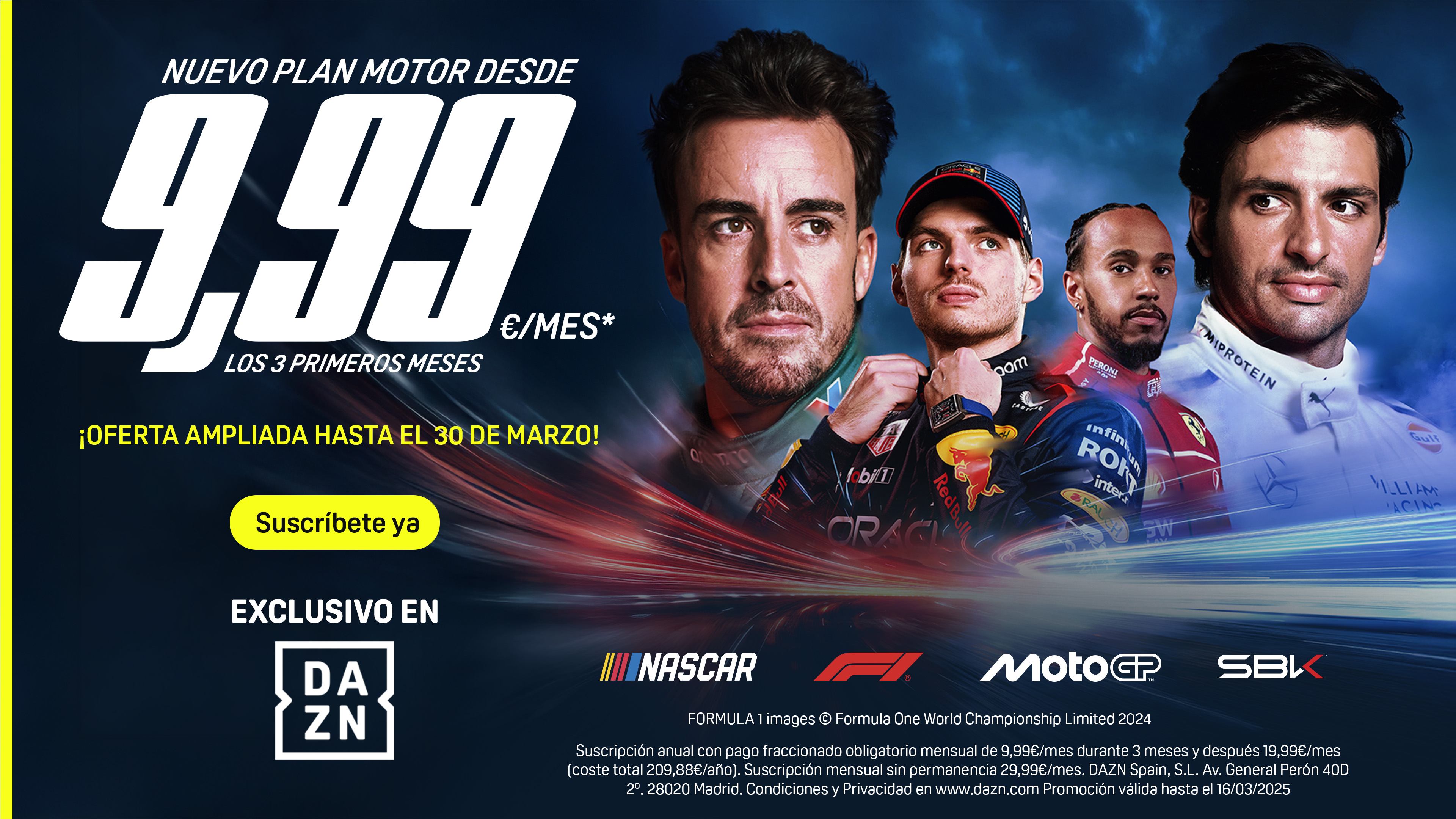 Campaña motor DAZN