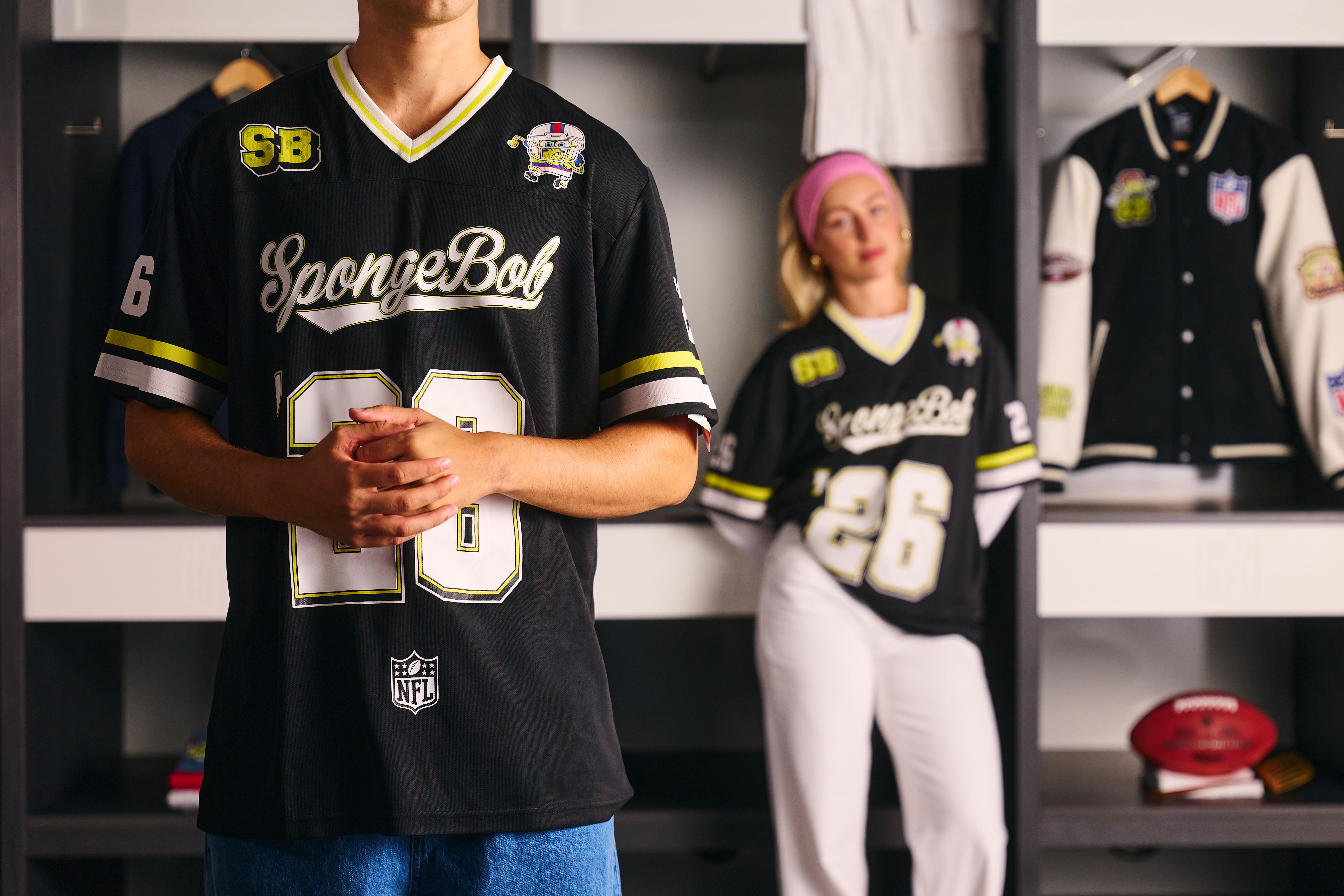 NFL x Bob Esponja: la colección exclusiva llega antes del partido de ...