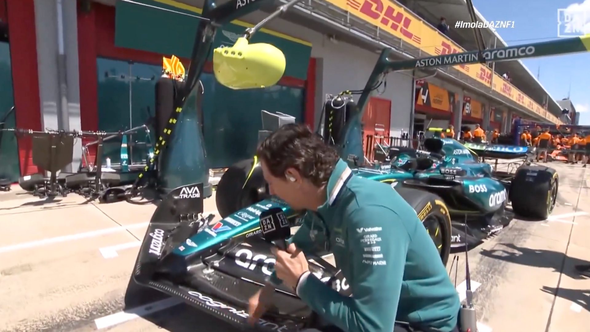 Pedro de la Rosa, mejoras AMR24