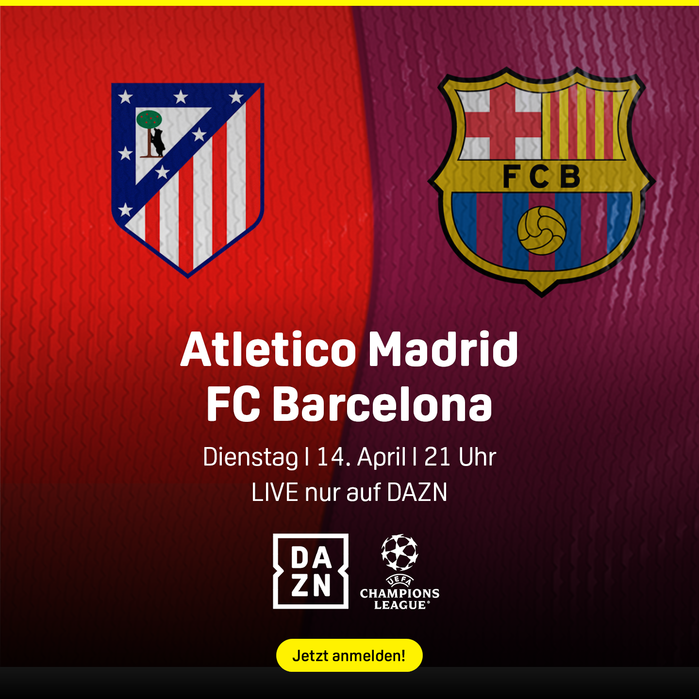 Atletico Madrid FC Barcelona UEFA Champions League
