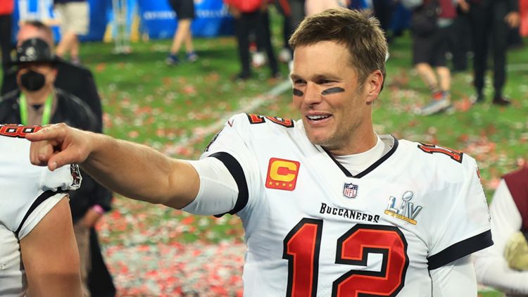 Tom Brady Super Bowl Buccaneers 2021 NFL