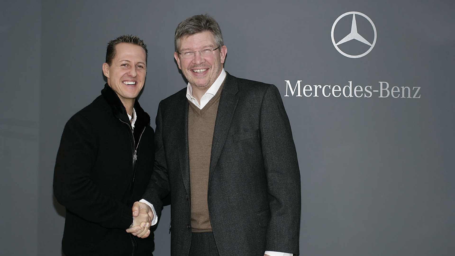 Michael Schumacher Ross Brawn