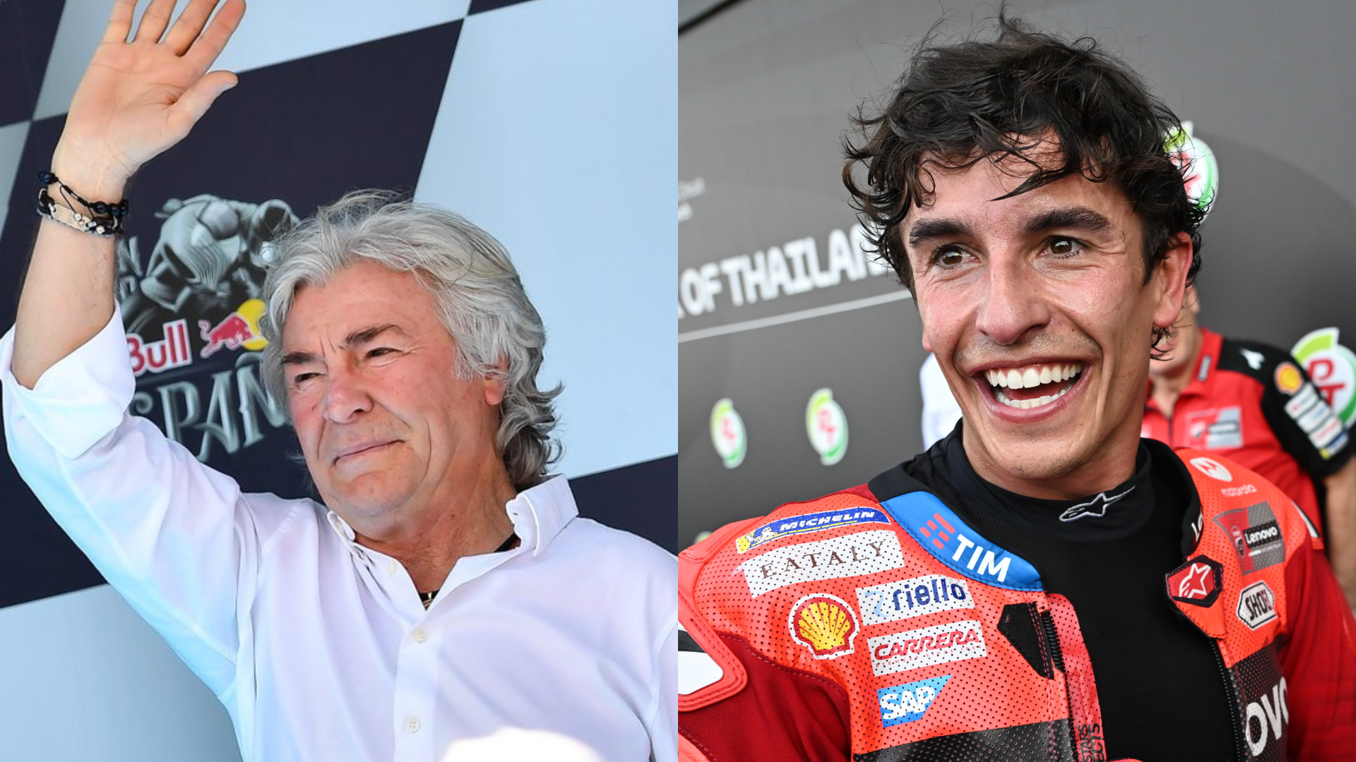 Ángel Nieto y Marc Márquez, MotoGP