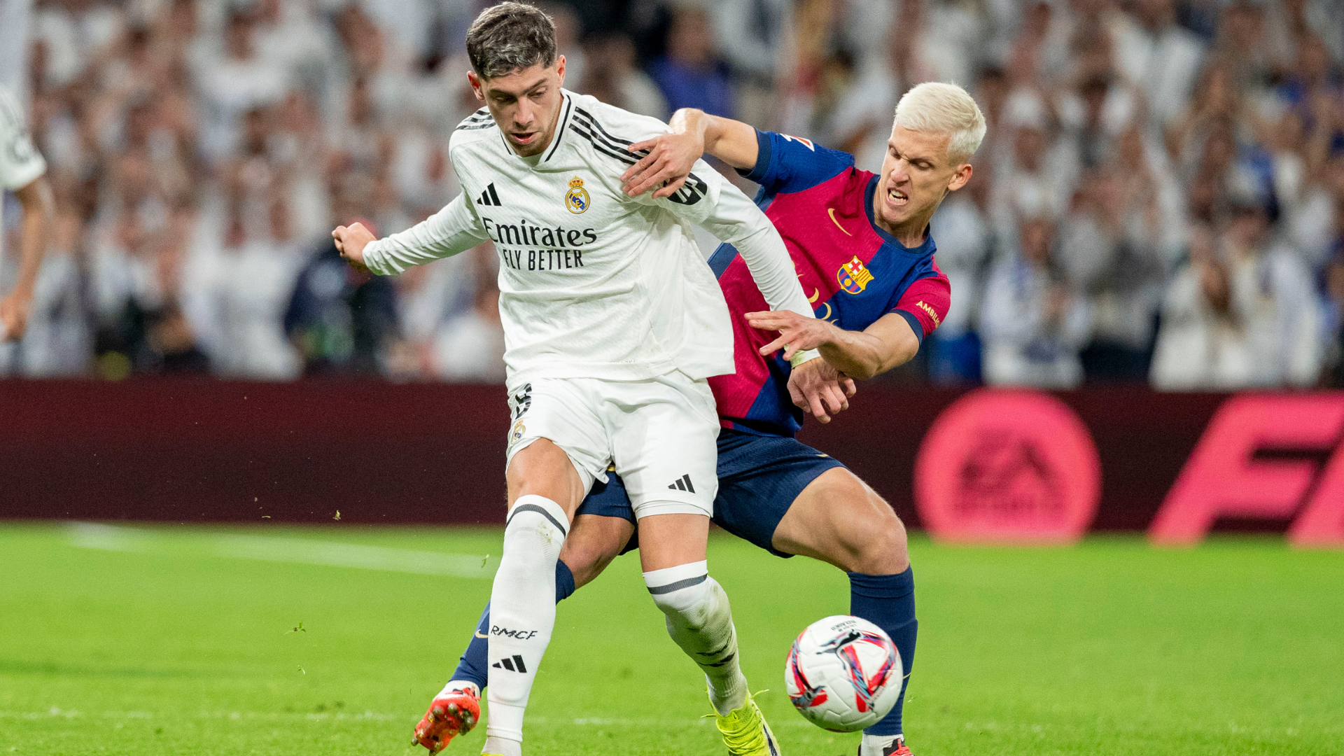 Fede Valverde Dani Olmo LALIGA Clásico Real Madrid Barcelona 2025