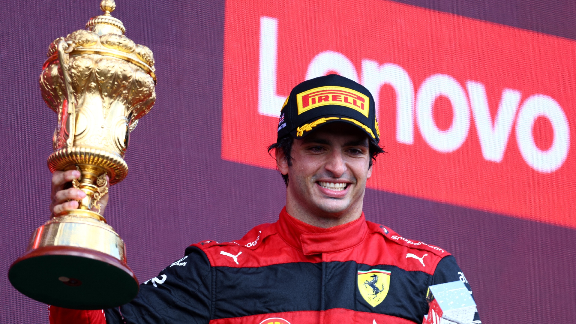 Carlos Sainz Ferrari GP Gran Bretaña F1 2022