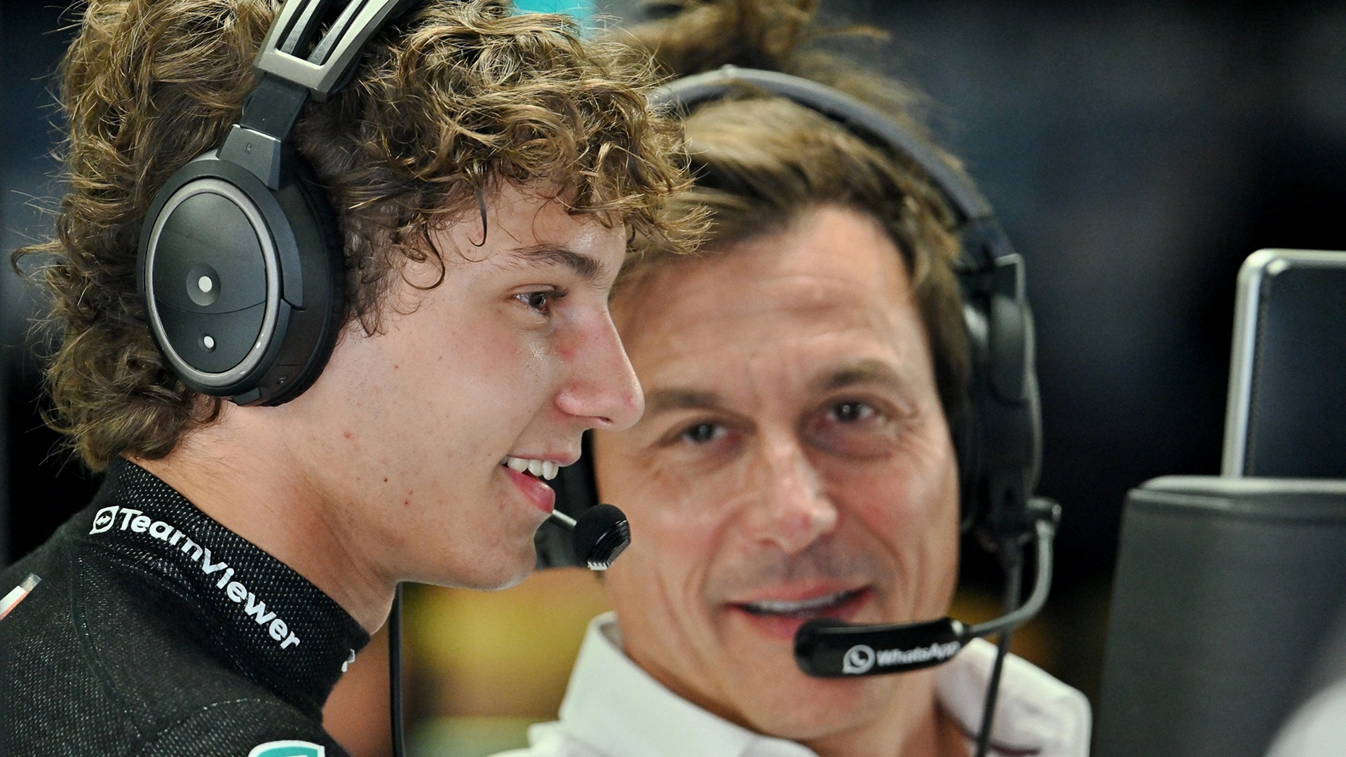 2024-08-30 Antonelli Wolff Mercedes F1 Formula 1