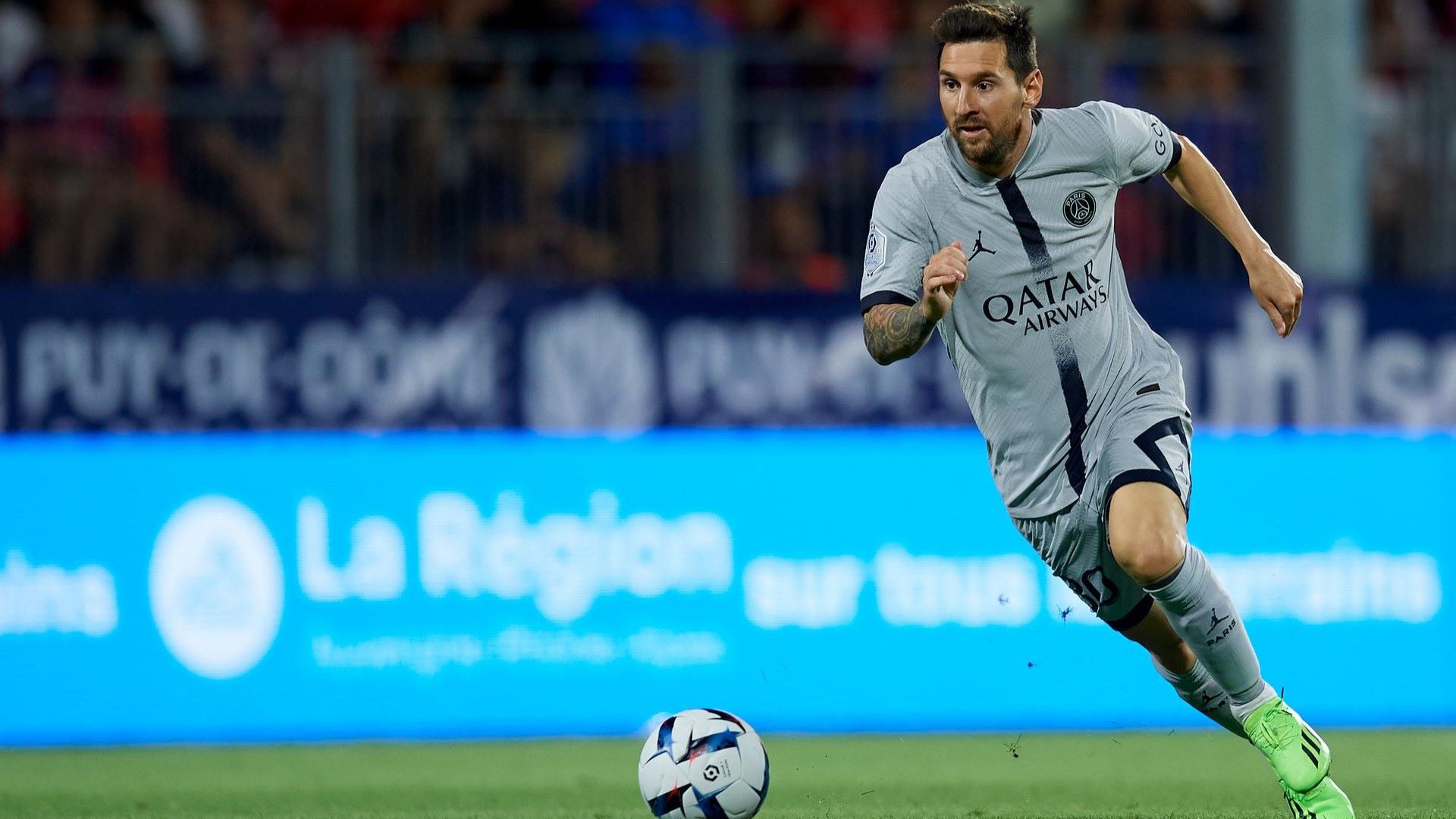 PSG Paris Saint-Germain Lionel Messi Ligue 1 06082022