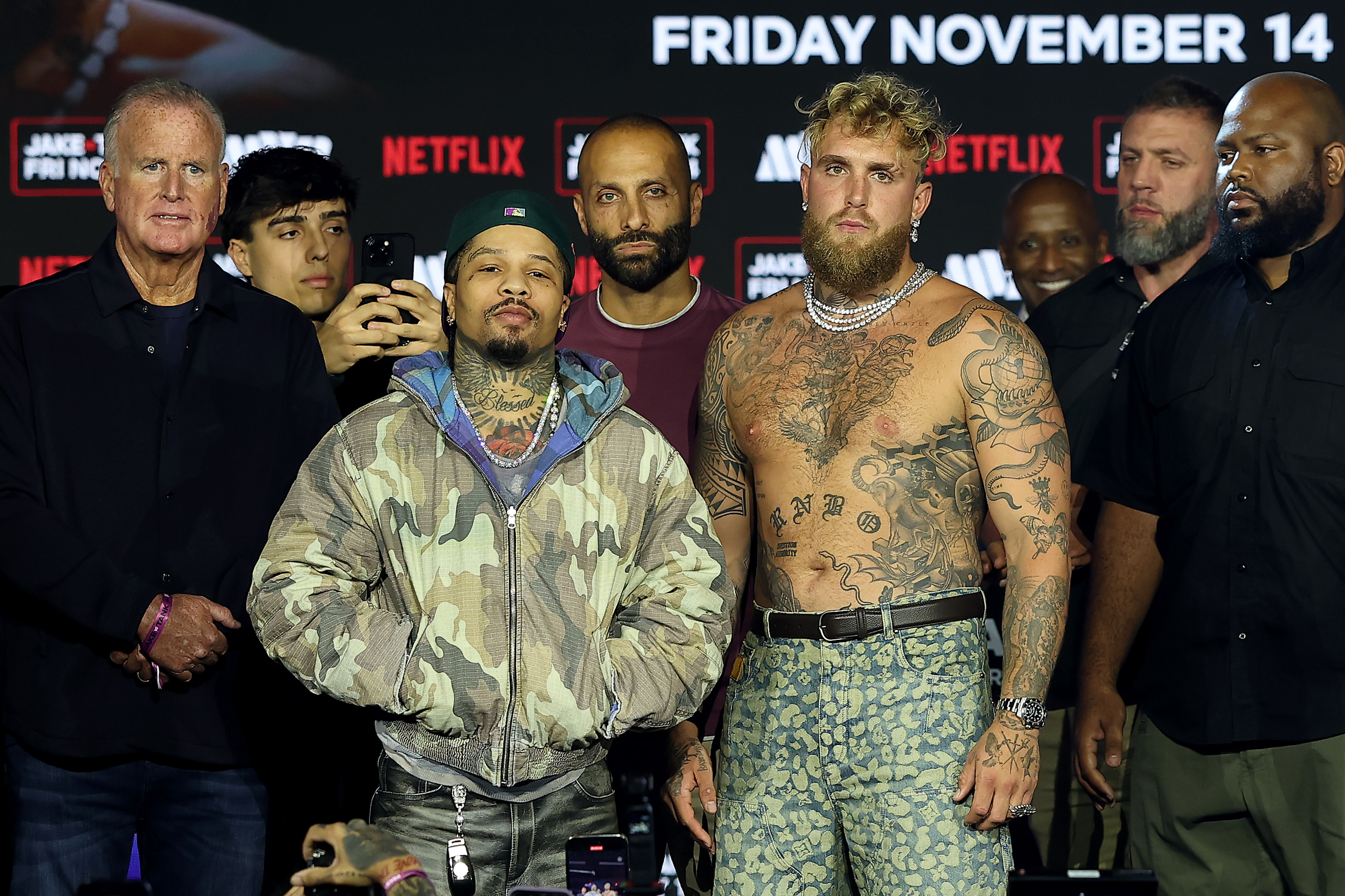 Gervonta 'Tank' Davis and Jake Paul first face off