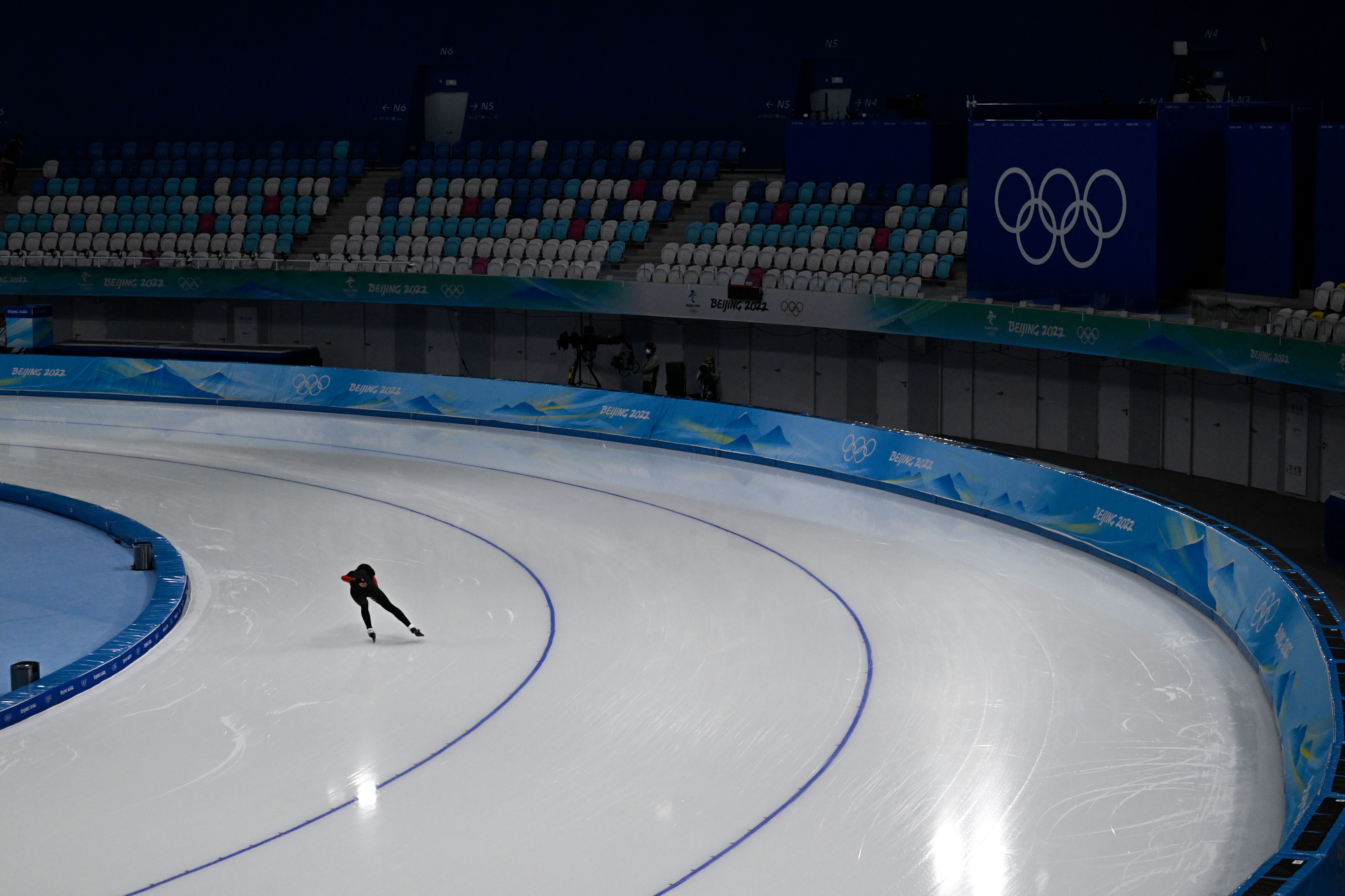 National Speed Skating Oval, Giochi Olimpici invernali, Pechino 2022, DAZN
