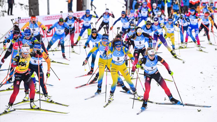 Biathlon Massenstart Frauen 2132021
