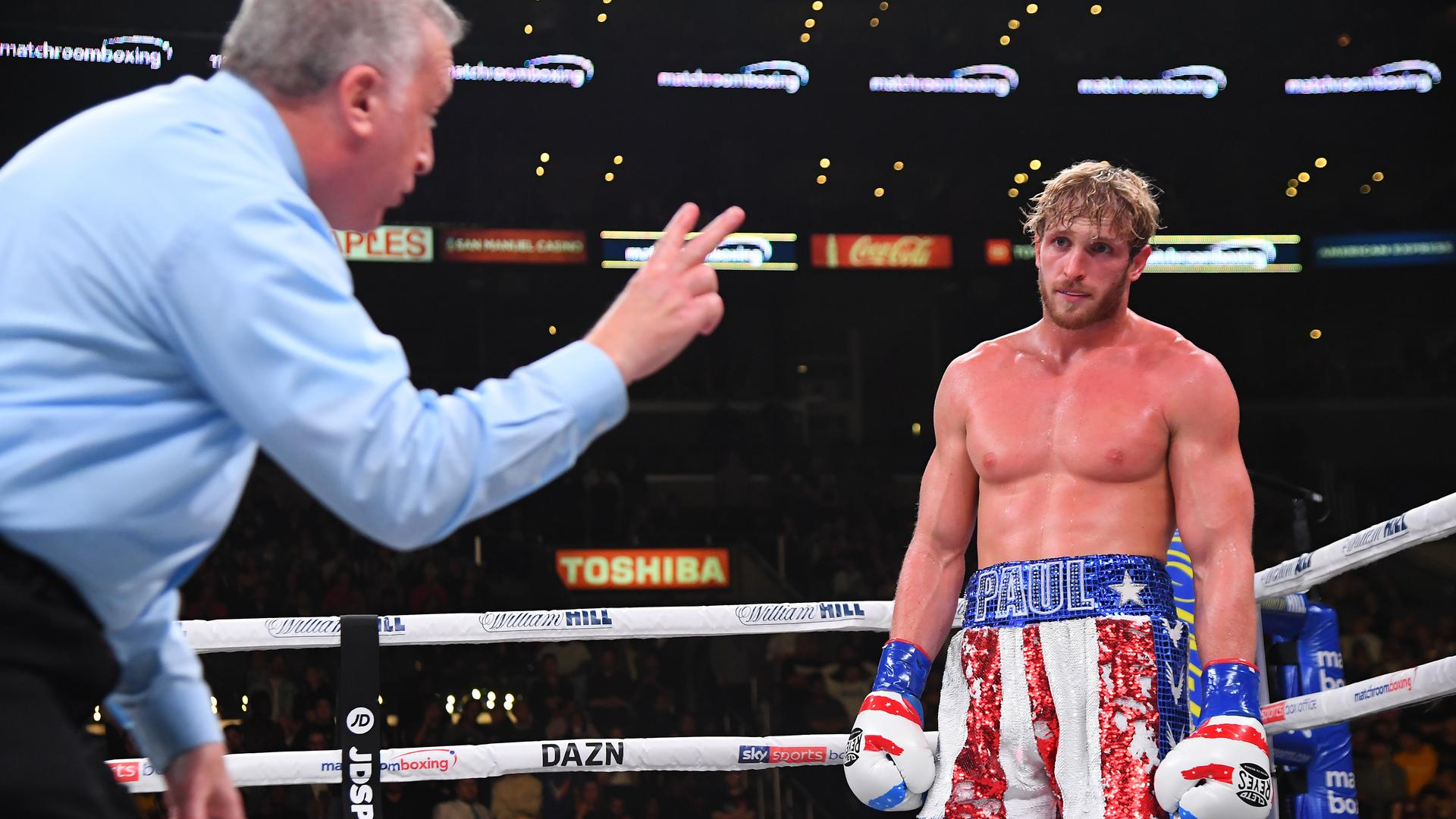 Logan Paul Boxing Ring