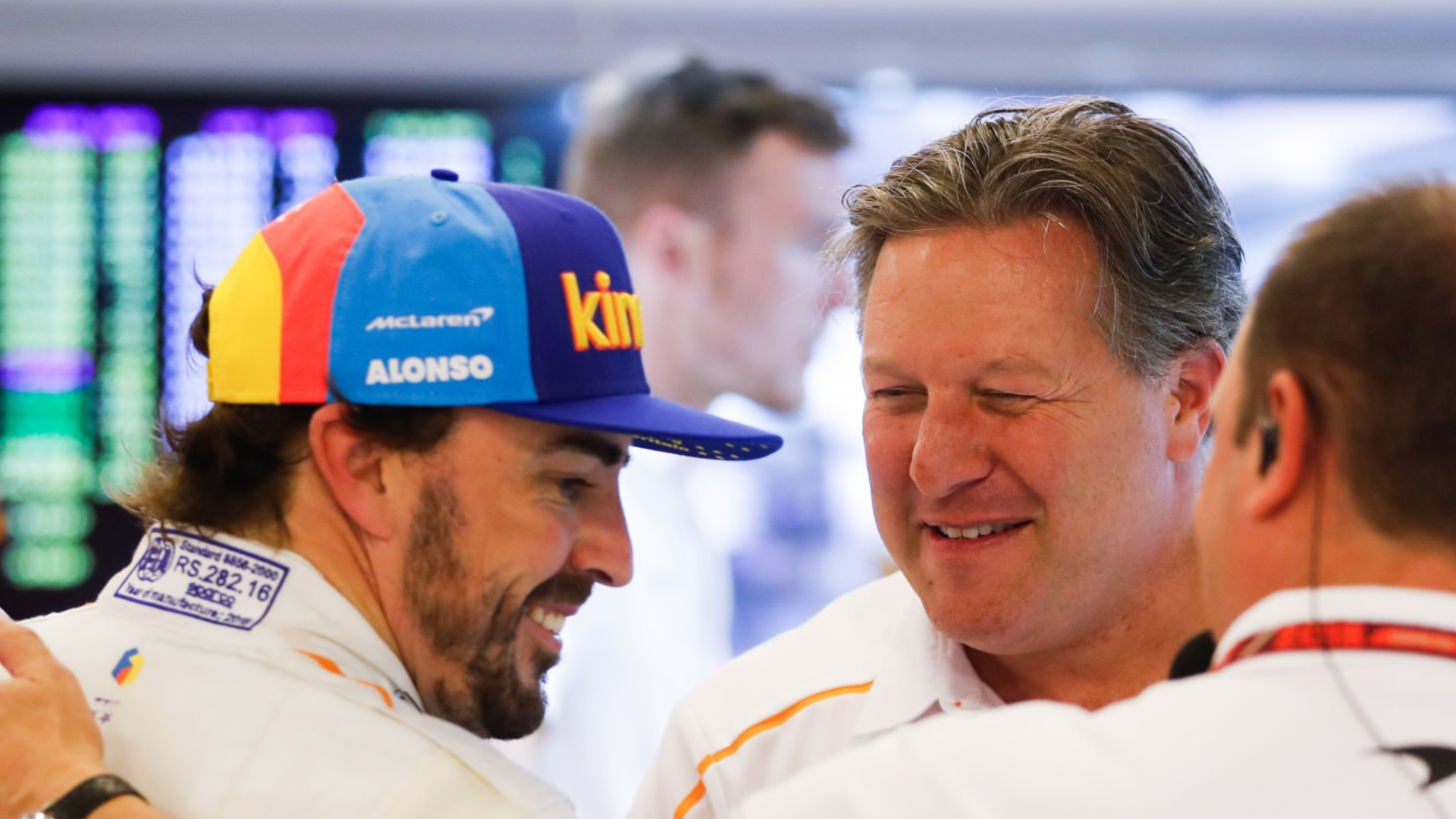 Zak Brown, Fernando Alonso
