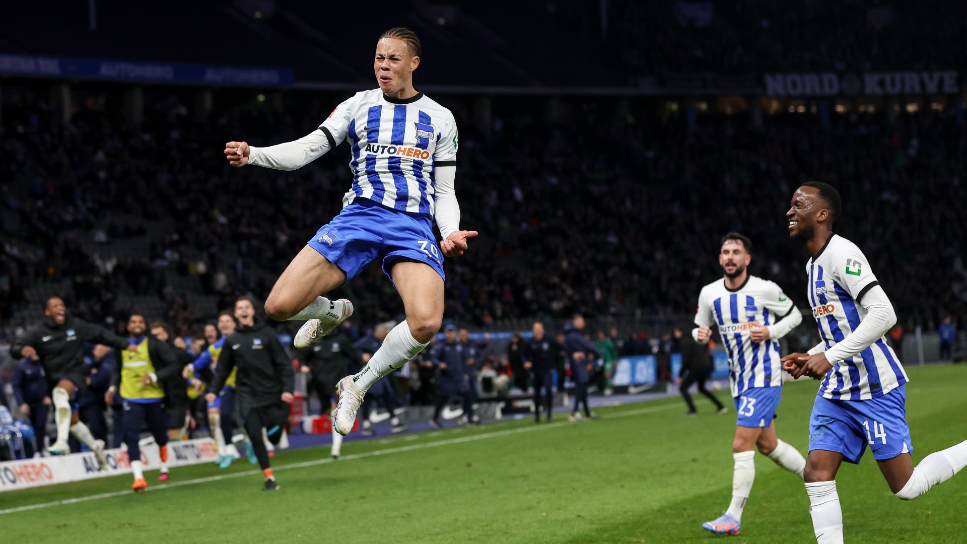 Hertha BSC Derry Scherhant Bundesliga 12022023