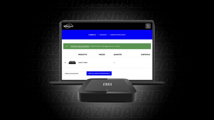Decoder DAZN TV Box - Costi, informazioni e come acquistare