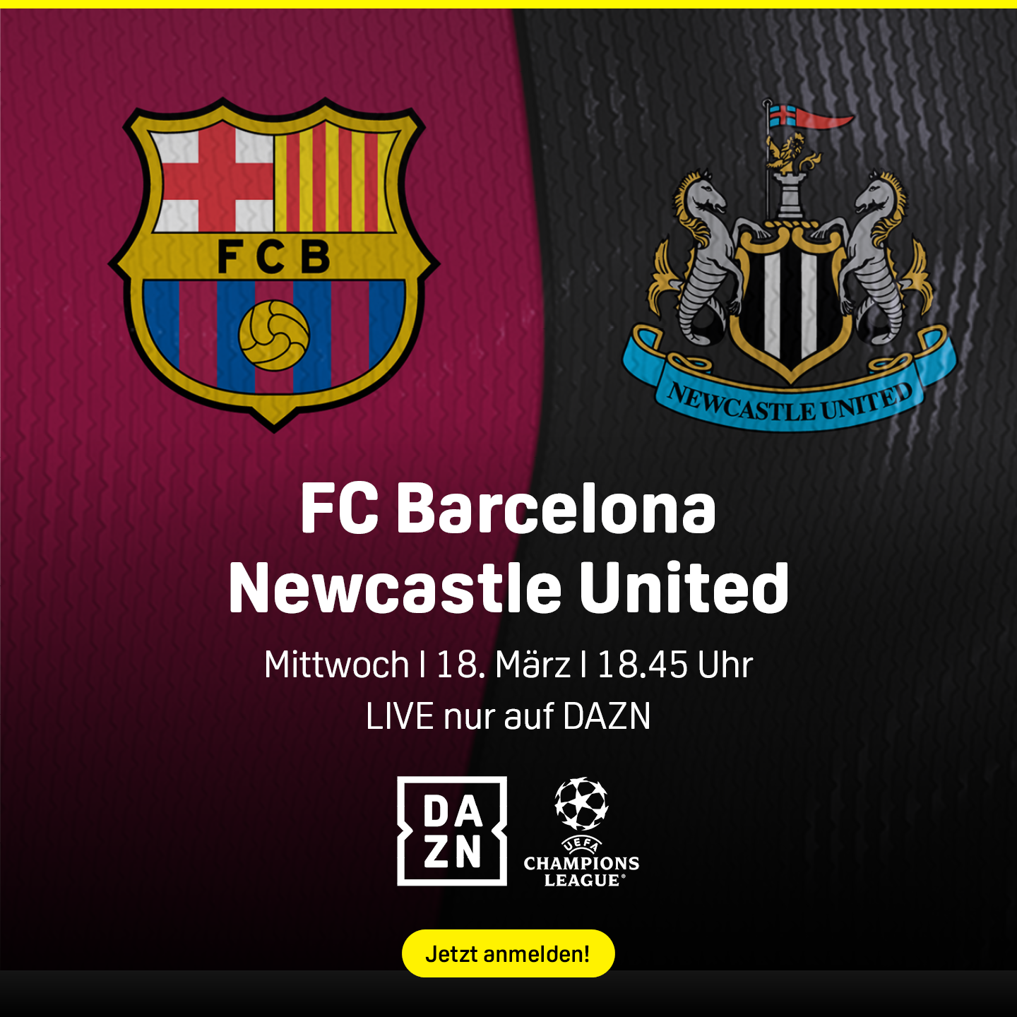 FC Barcelona Newcastle United UEFA Champions League Achtelfinale