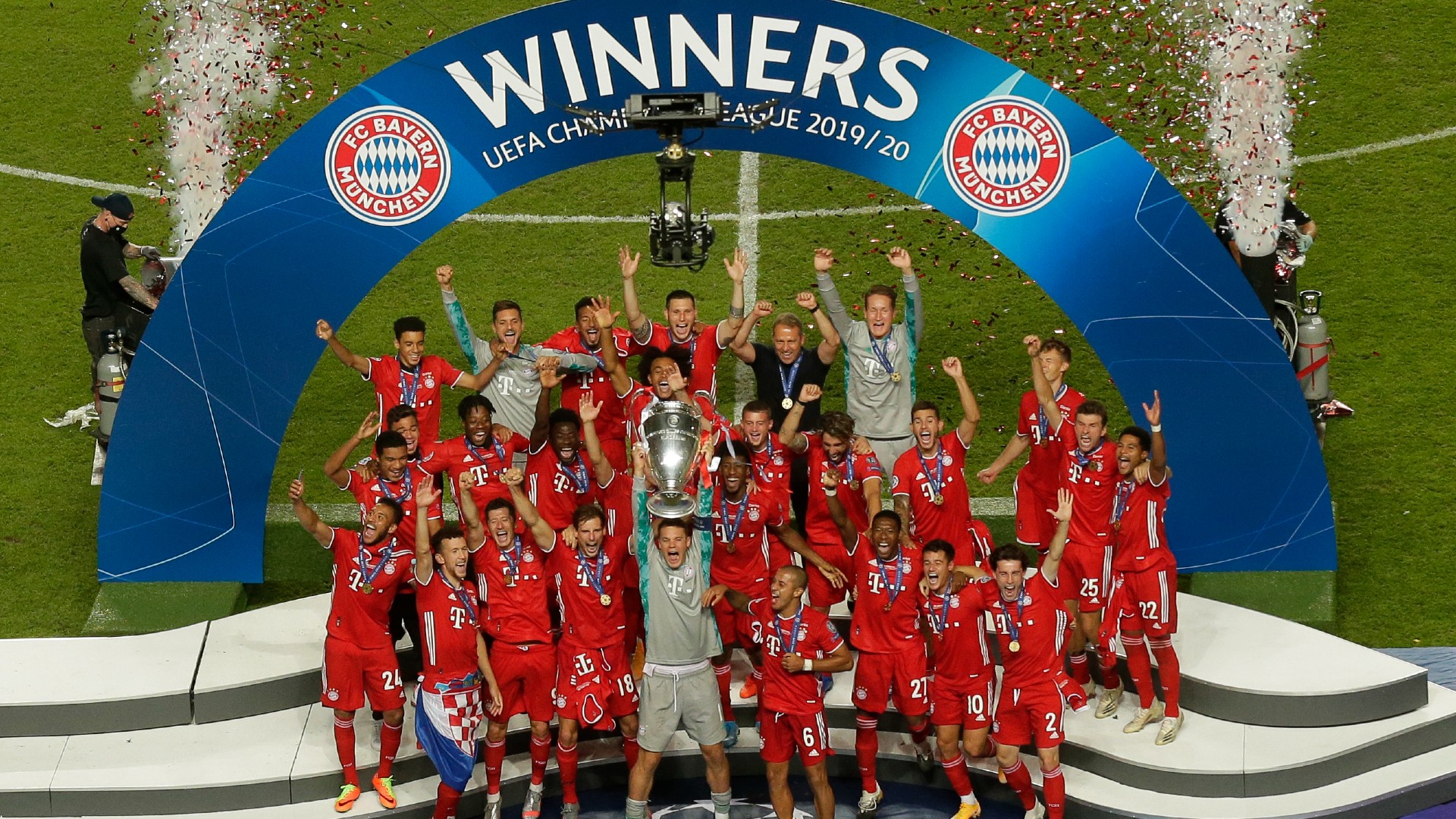 FC Bayern München Champions League Sieger 2020 Lissabon