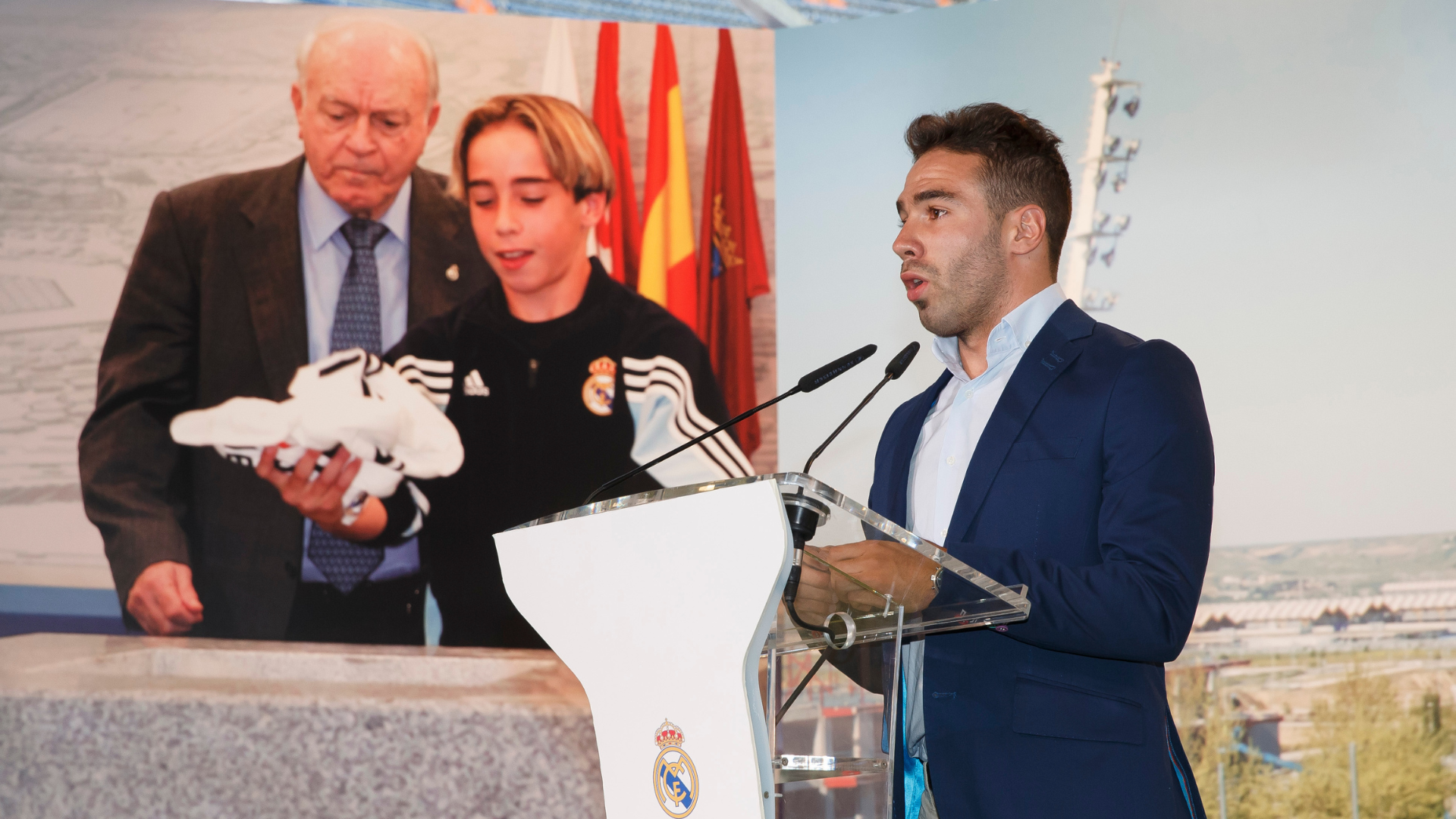 Dani Carvajal Real Madrid presentación 2013