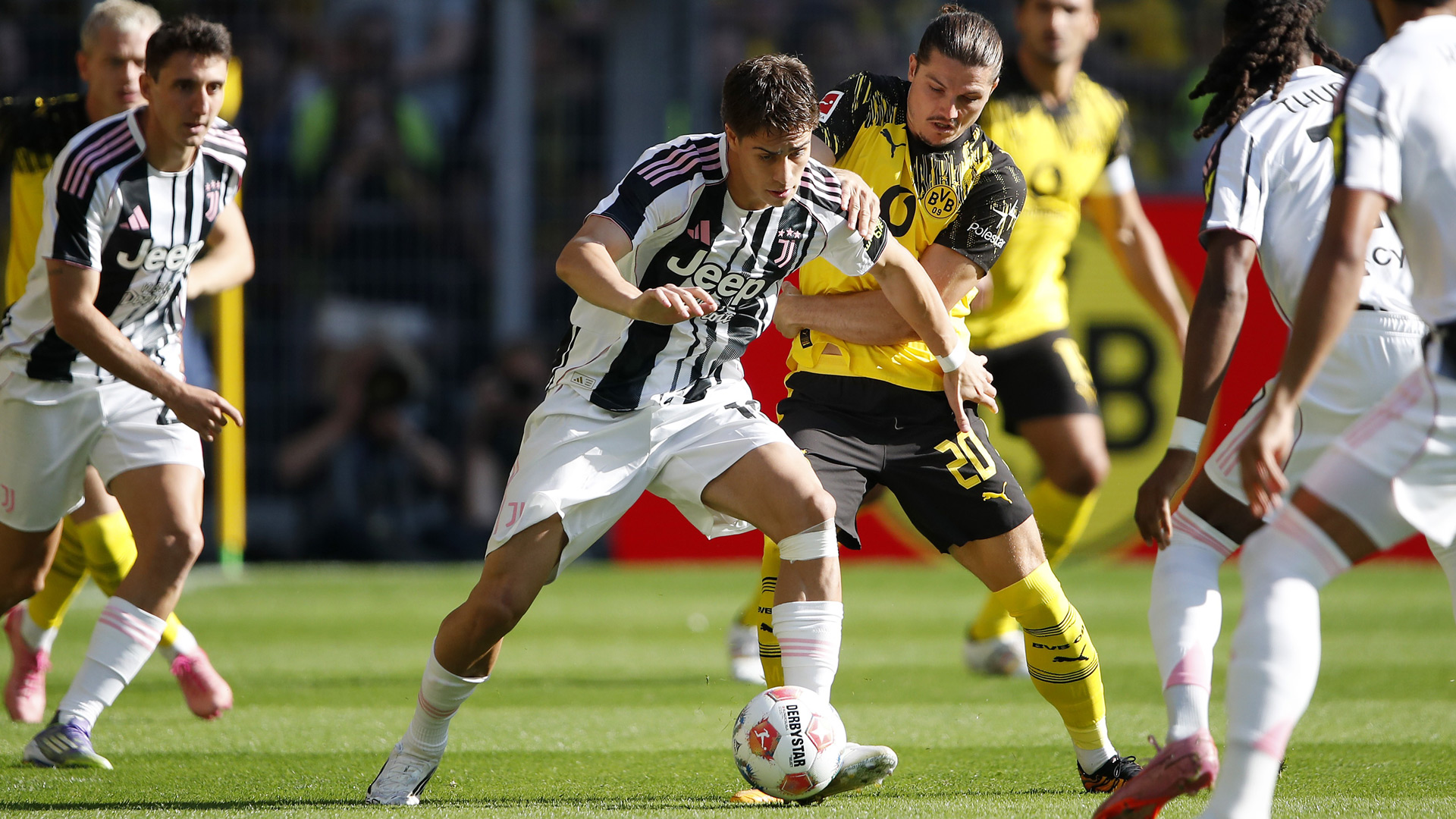 Kenan Yildiz Marcel Sabitzer BVB Borussia Dortmund Juventus Turin 10082025