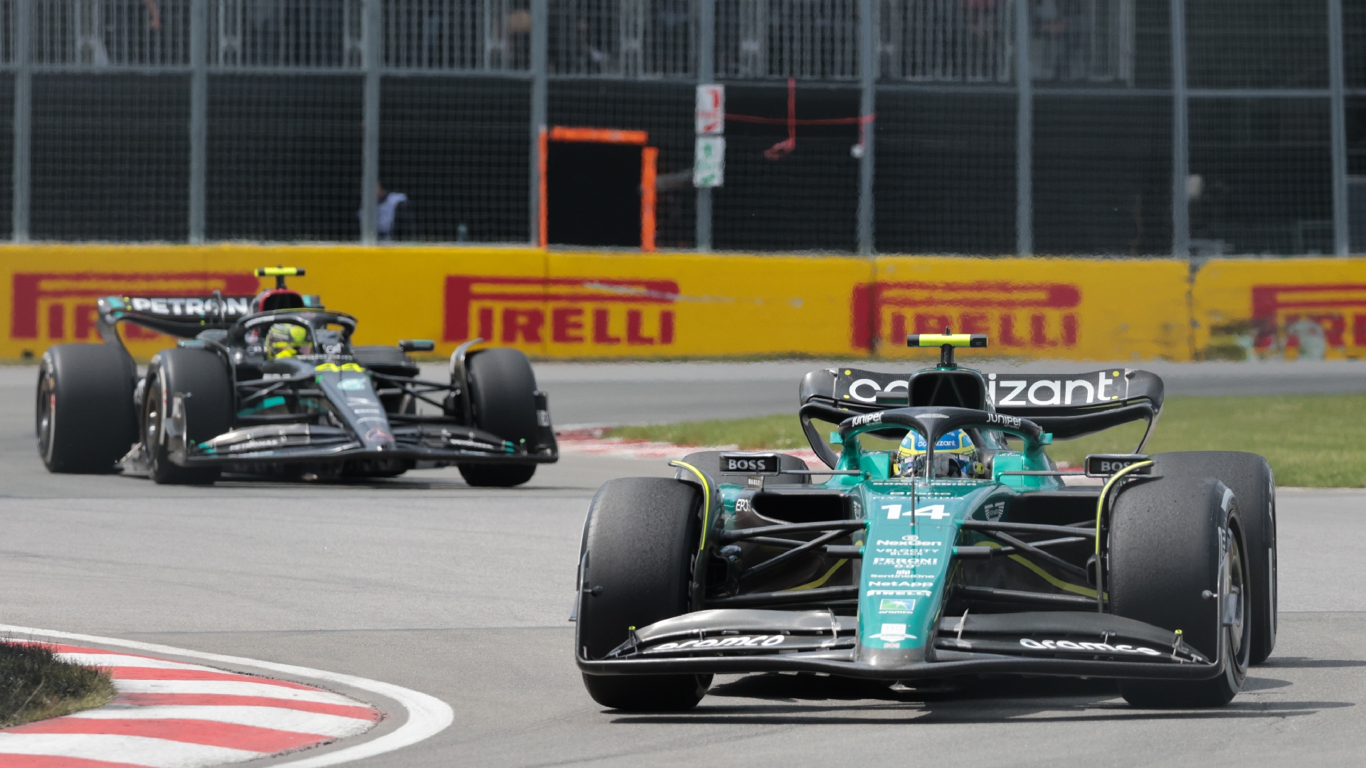 Fernando Alonso Lewis Hamilton GP Canada Formula 1