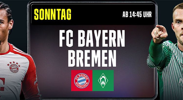FC Bayern München Werder Bremen Bundesliga DAZN Banner