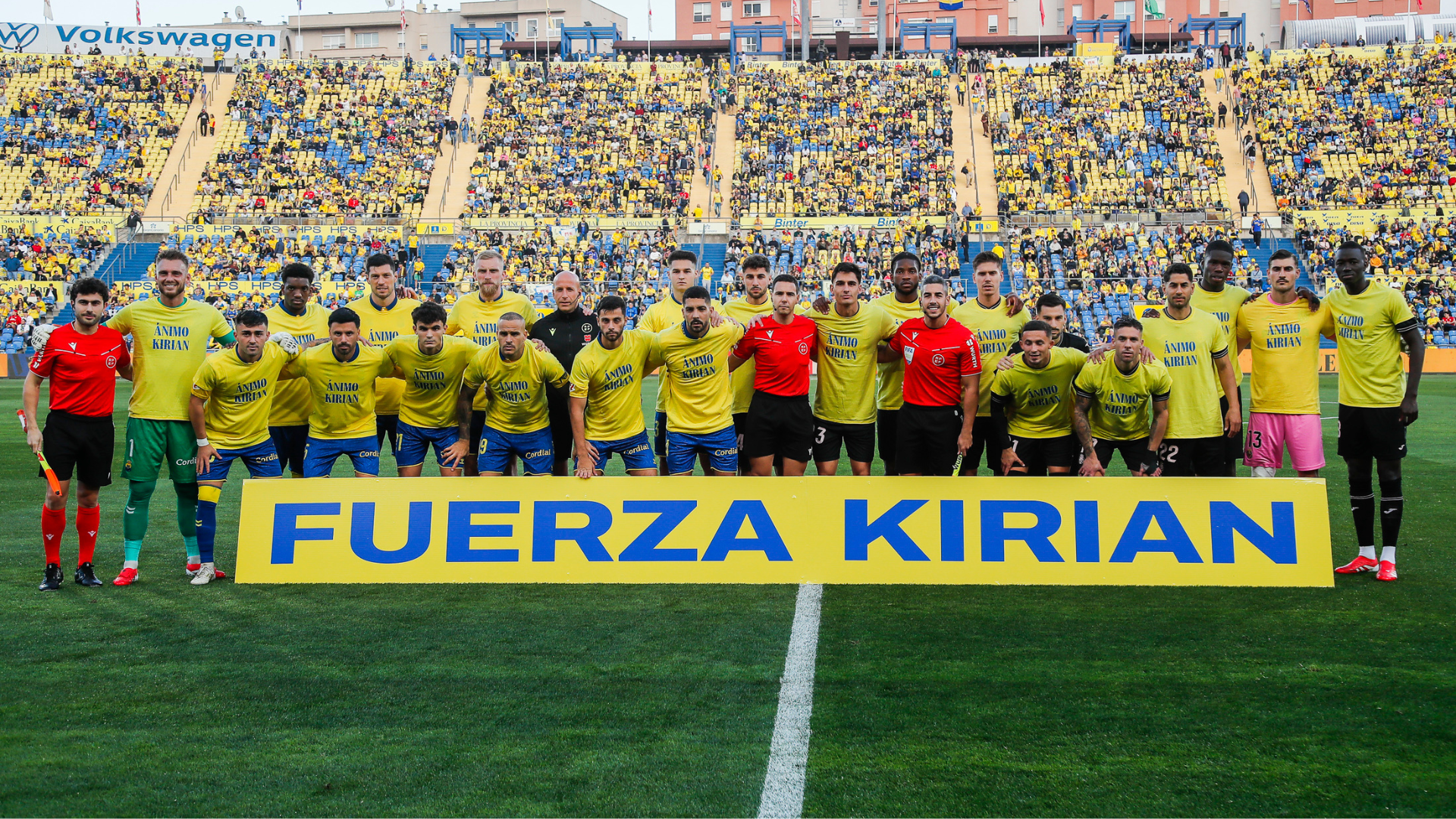 Homenaje Kirian Rodríguez, UD Las Palmas vs Villarreal CF
