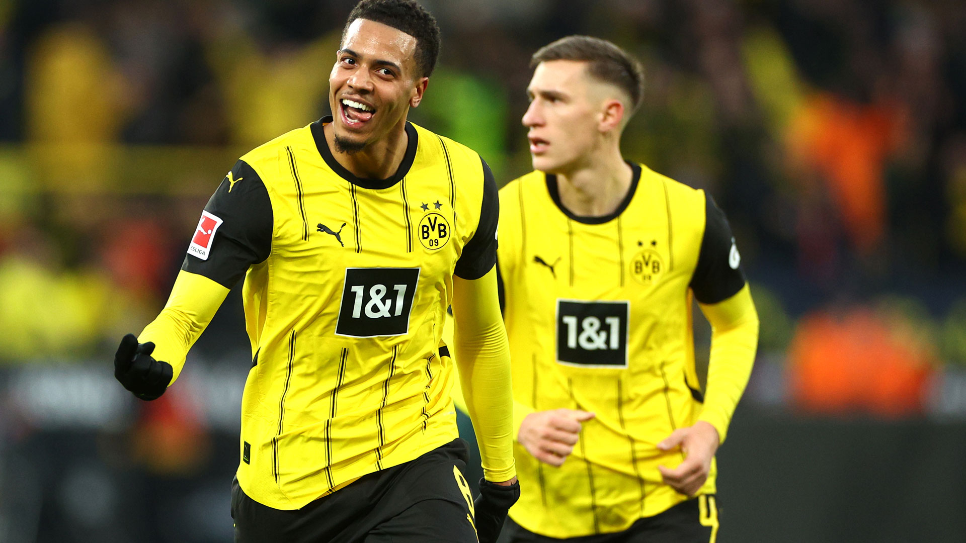 Felix Nmecha BVB Borussia Dortmund Nico Schlotterbeck 23112024