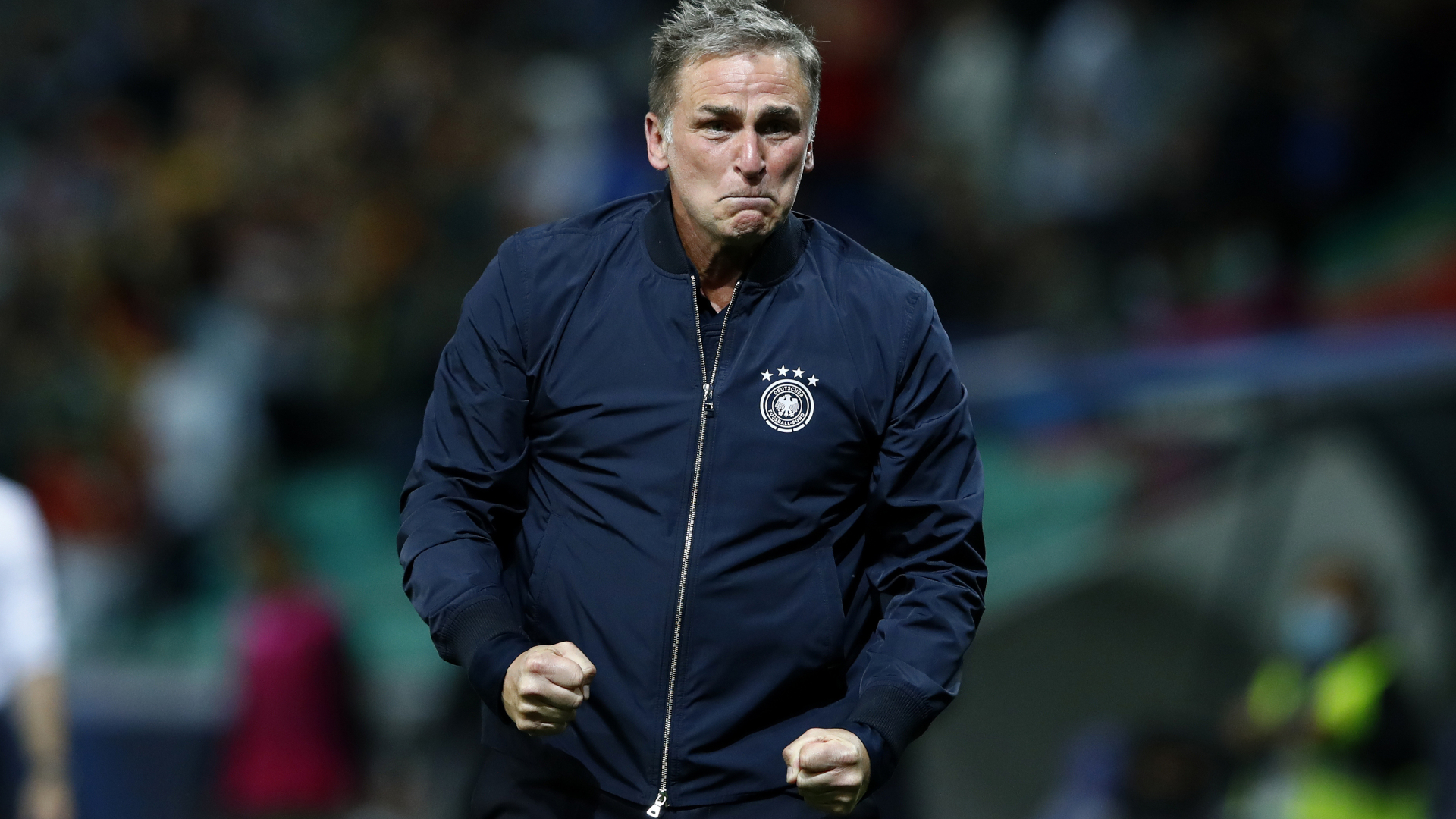 ONLY GER Stefan Kuntz Deutschland Trainer U21-Nationalmannschaft EM 2021 Finale vs. Portugal 06062021