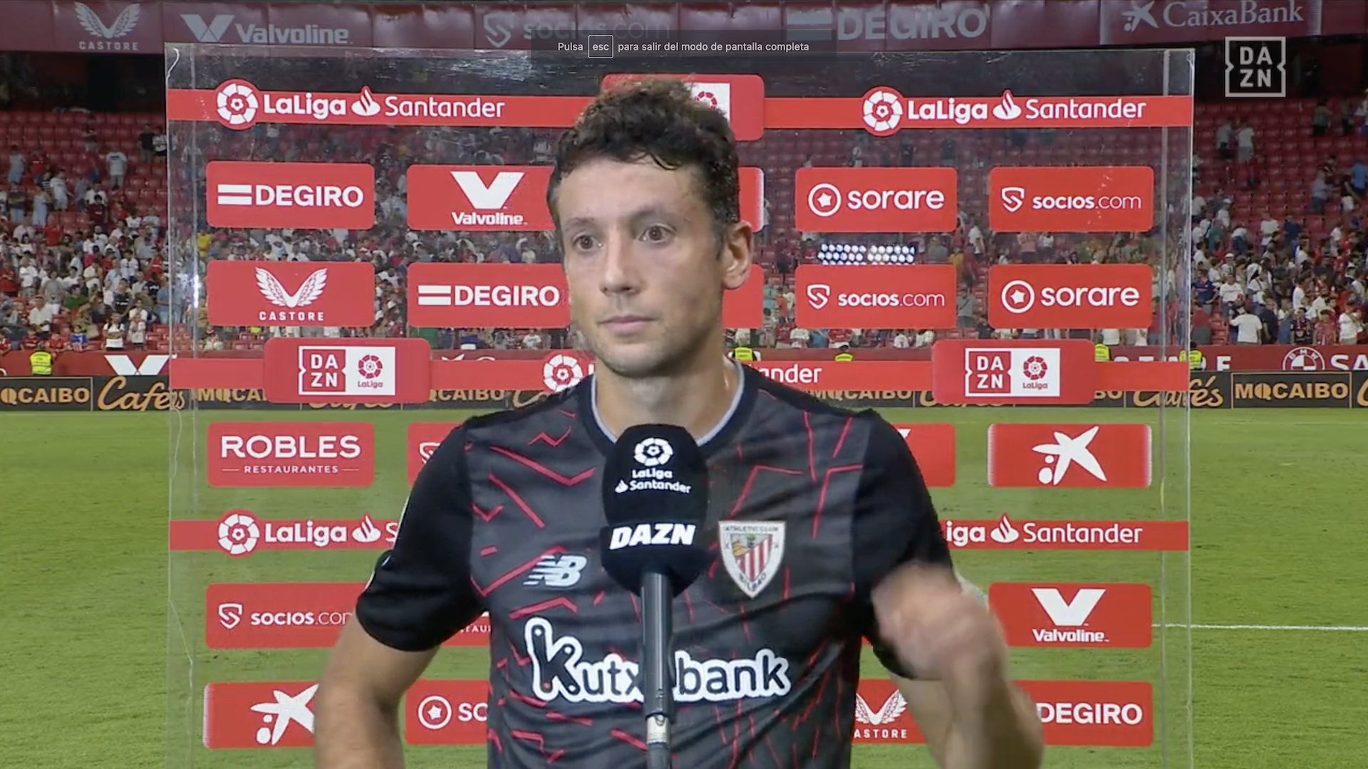 Mikel Vesga, Sevilla vs Athletic, LaLiga