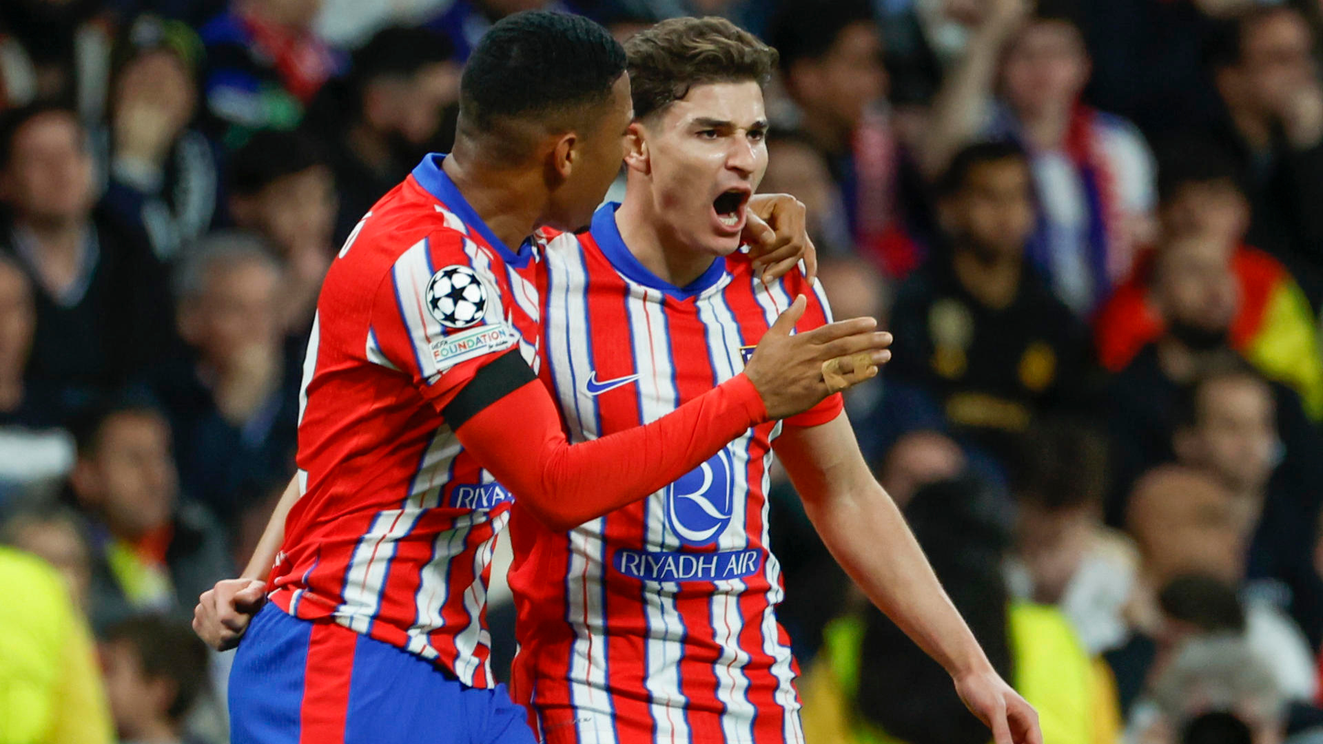 Julián Álvarez Atlético de Madrid Champions 2025