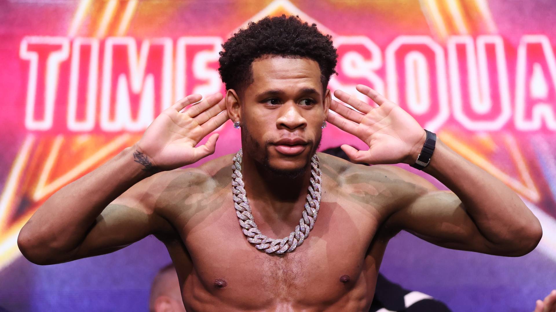 Devin Haney weighs in