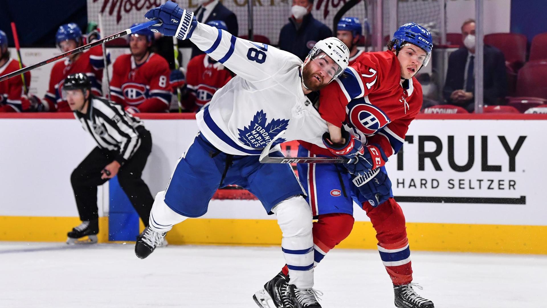 NHL Montreal Canadians Toronto Maple Leafs