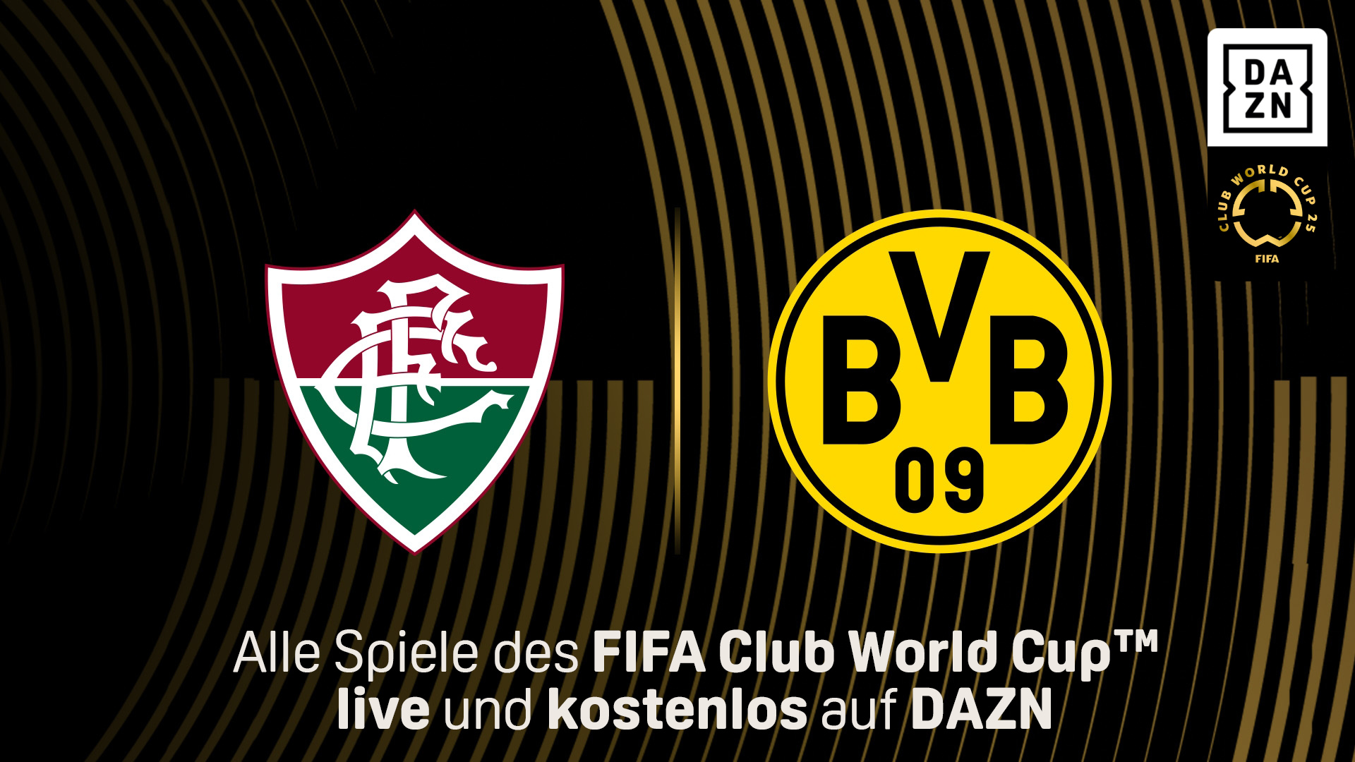 Fluminense BVB Borussia Dortmund FIFA Club World Cup DAZN Banner