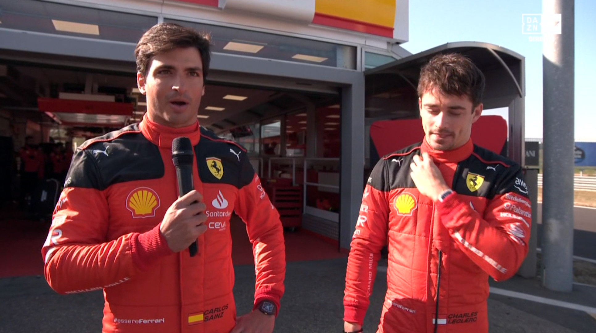 Carlos Sainz, Charles Leclerc, Ferrari, F1