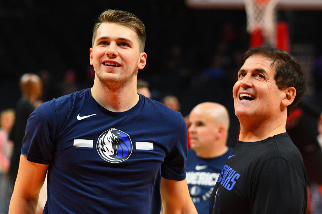 Mark Cuban Luck Doncic