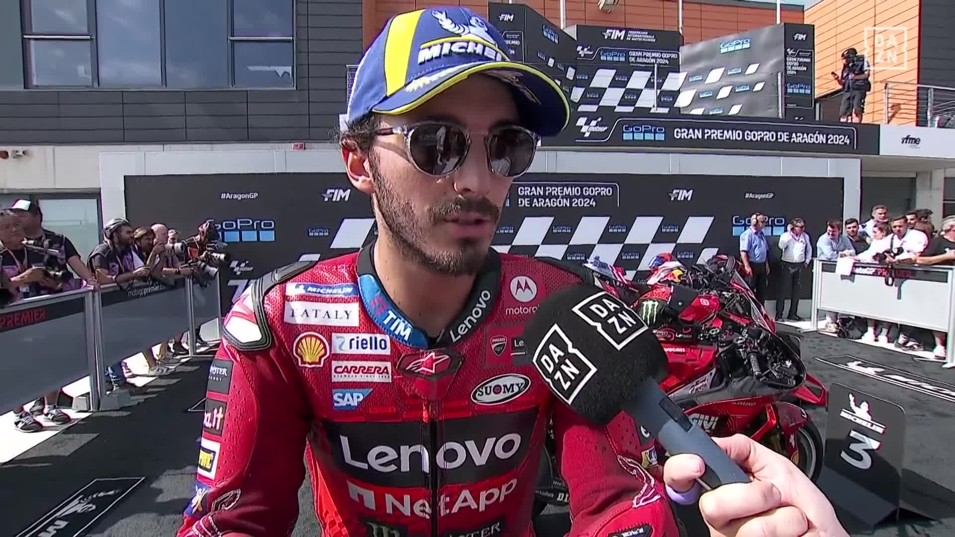 Pecco Bagnaia Clasificación GP Aragon