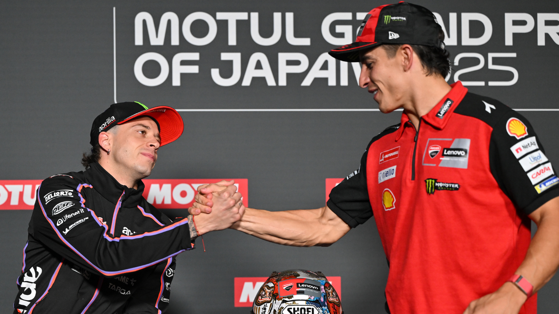 Marc Márquez Marco Bezzecchi 2025