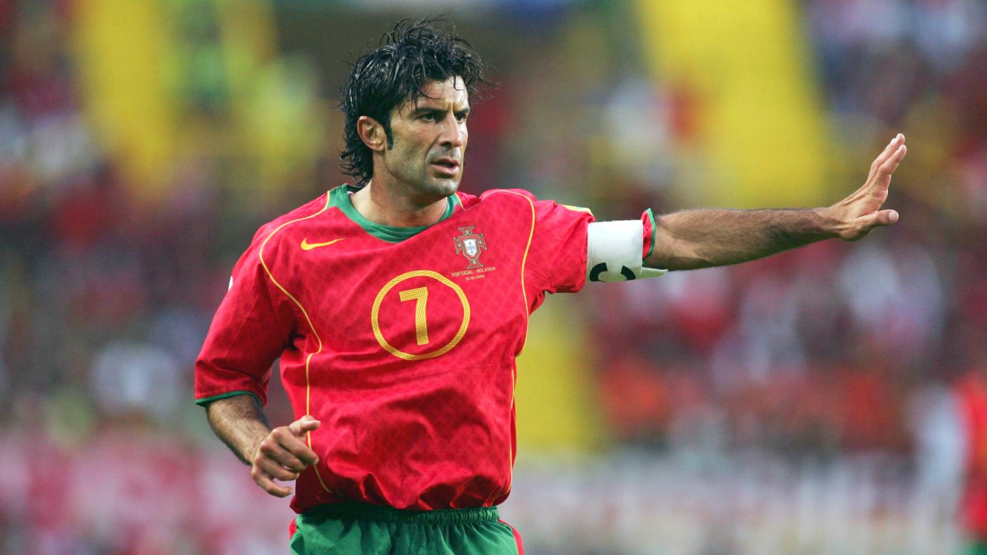 Luis Figo Portugal EM 2004
