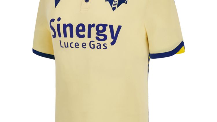 Maglia away Hellas Verona 2022/23 fronte