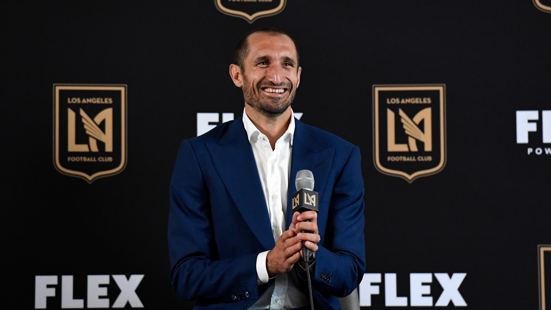 Chiellini presentato da Los Angeles FC