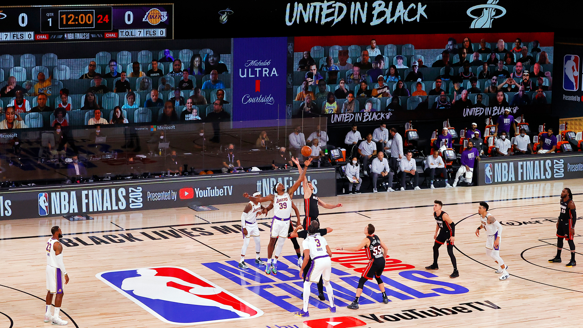 LA Lakers Miami Heat NBA Finals 2020