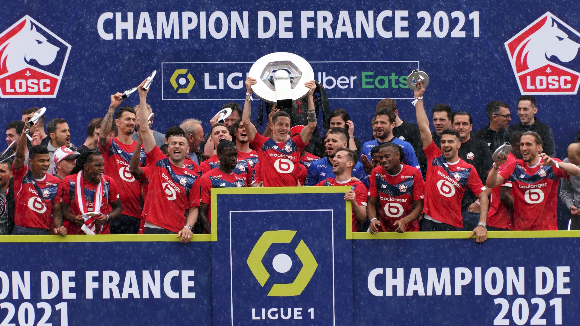 Lille OSC Meisterschaft Titel Ligue 1 Domagoj Bradaric 24052021