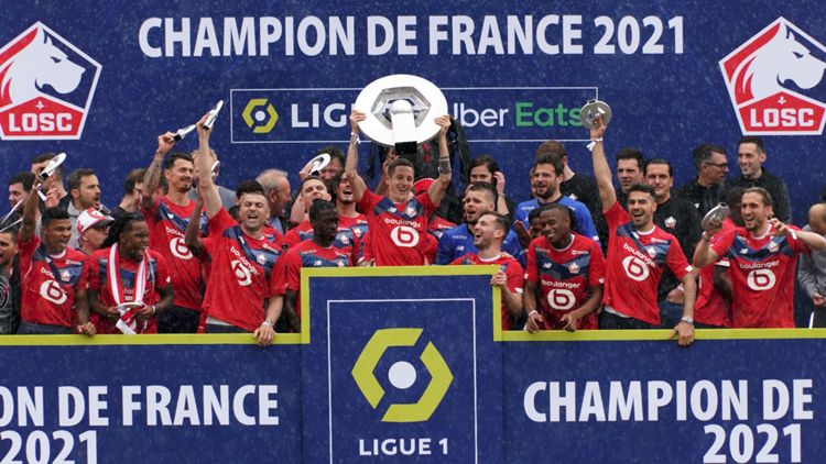 Lille OSC Meisterschaft Titel Ligue 1 Domagoj Bradaric 24052021