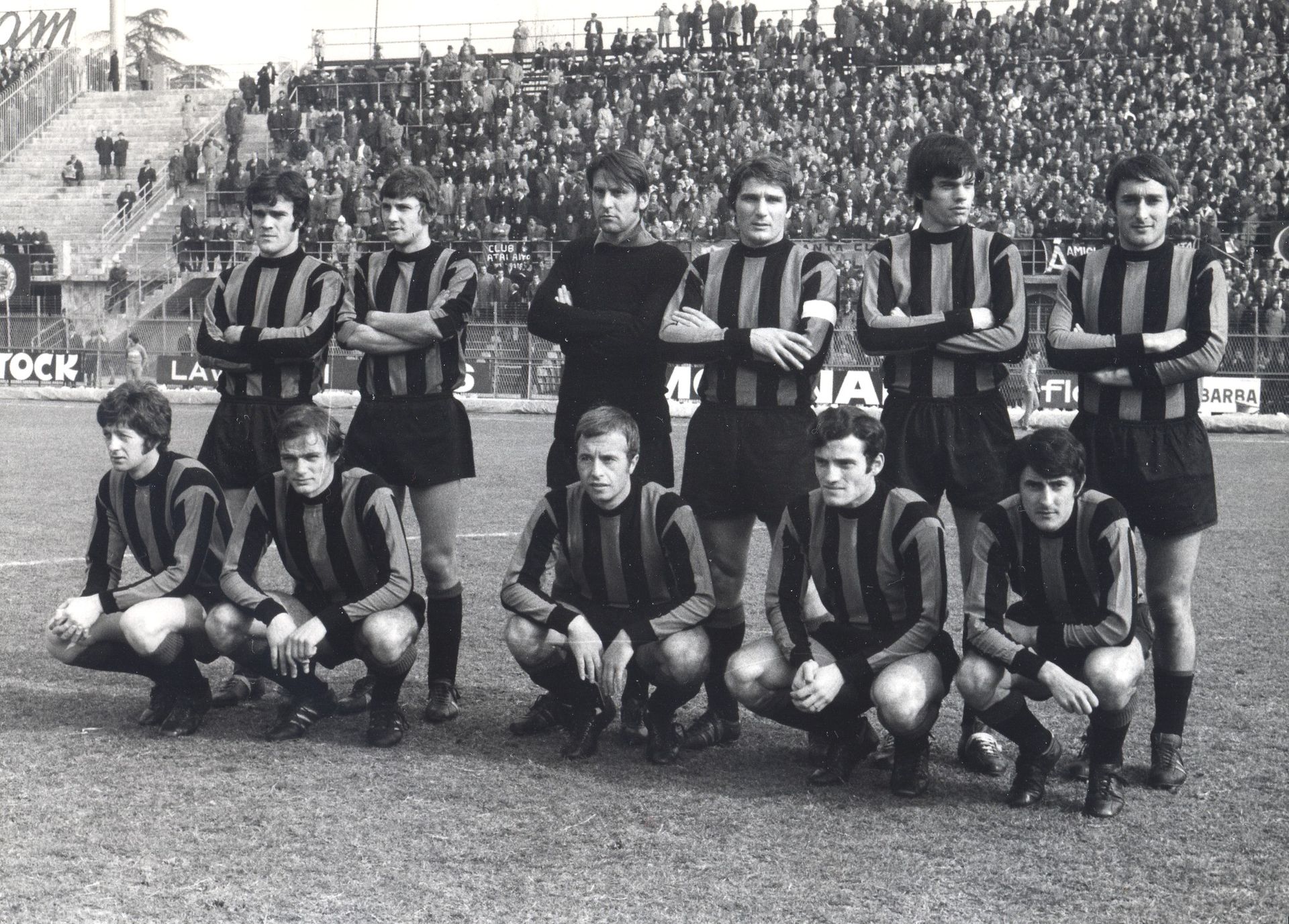 Formazione dell'Atalanta nella stagione 1970/71