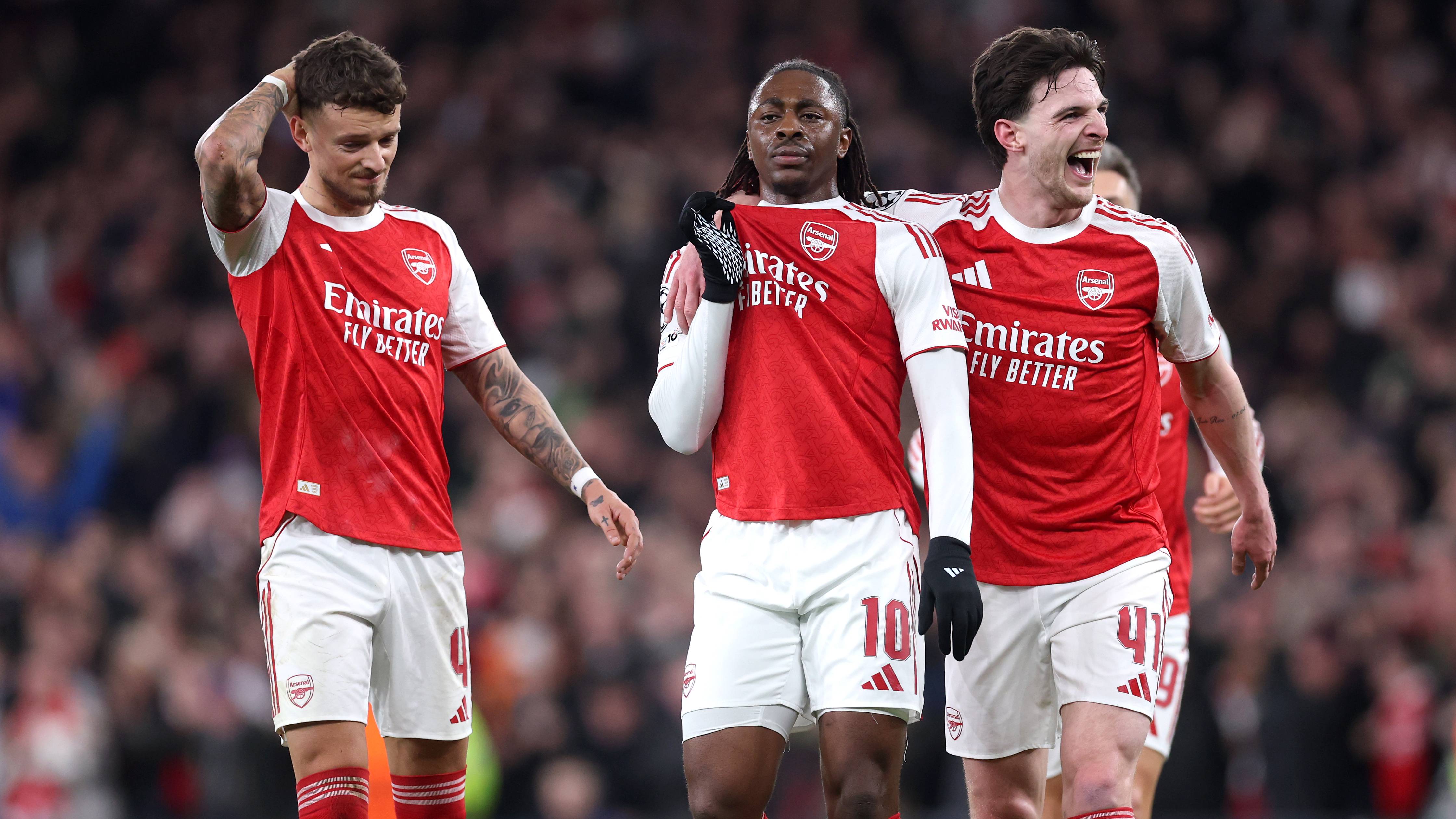 Eberechi Eze Declan Rice FC Arsenal 17032026