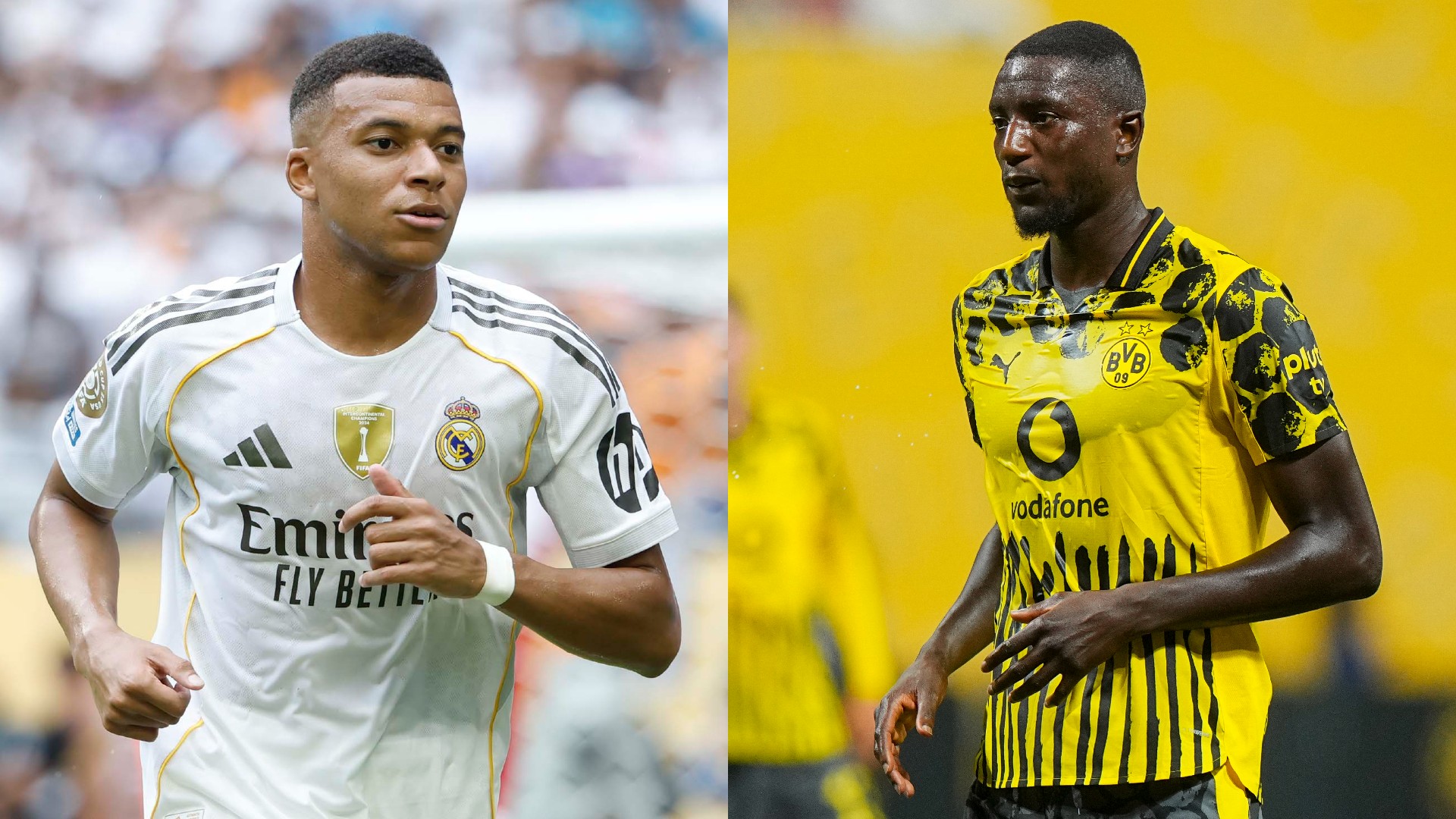 CWC_mbappe_real madrid vs GUIRASSY_dortmund