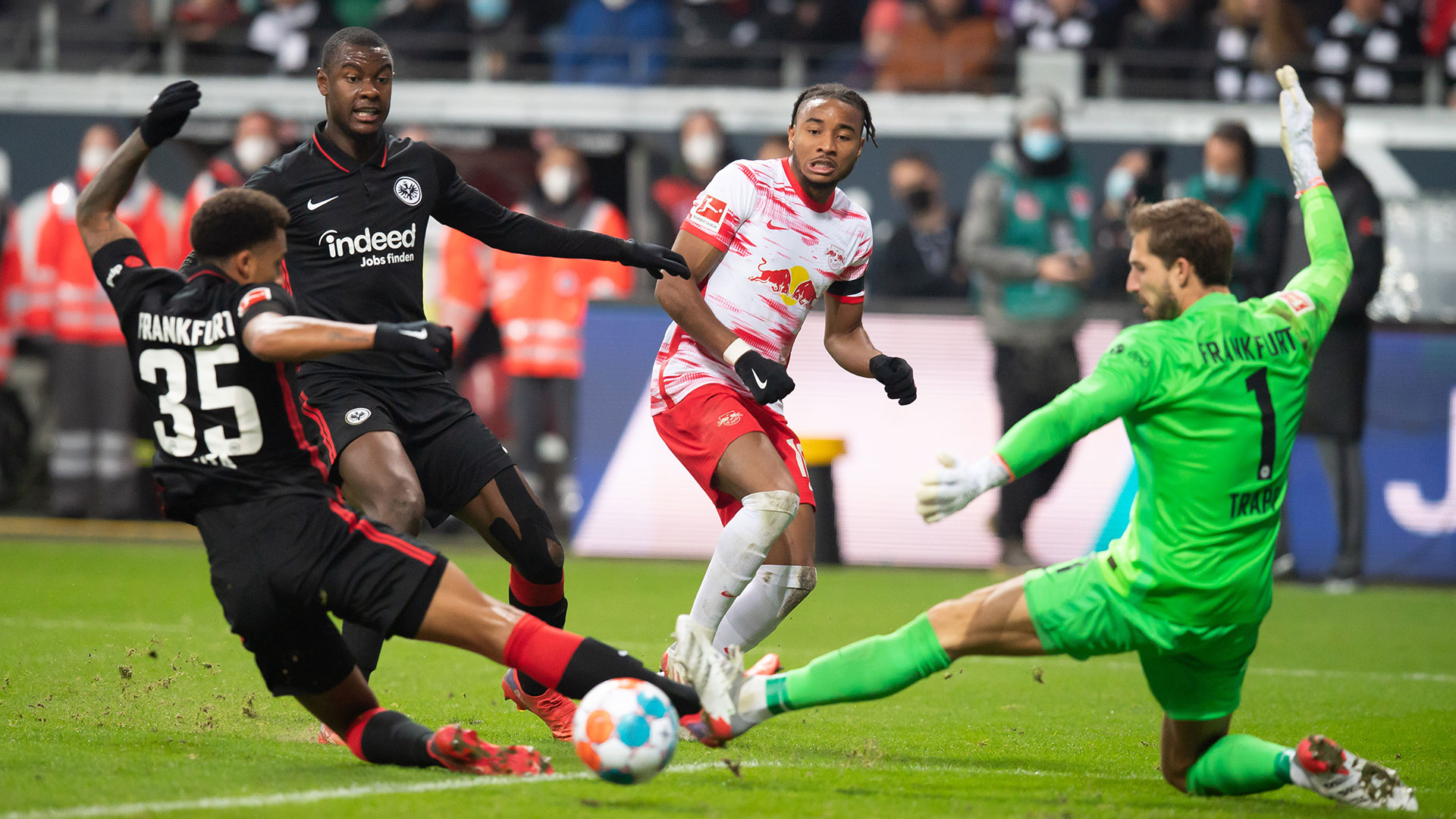 RB Leipzig Eintracht Frankfurt Bundesliga 30102021