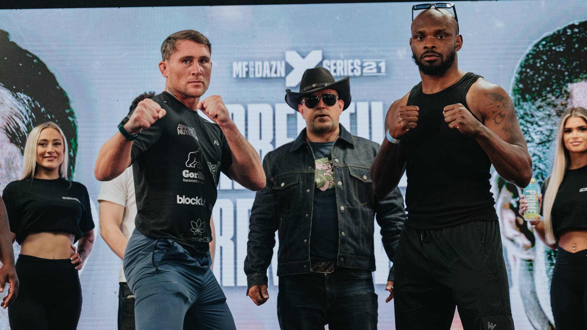 Darren Till and Darren Stewart at final press conference_14052025
